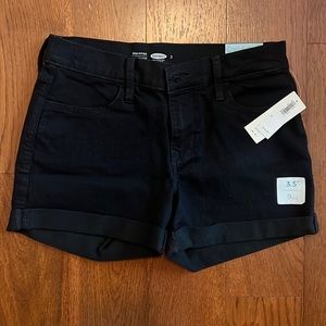 Old Navy Black Denim Shorts